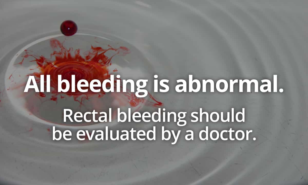 digested blood in stool