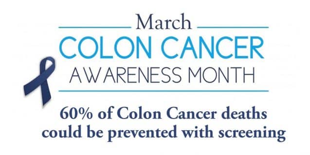 Colon Cancer Awareness Month – 2020 March