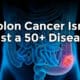colon cancer is no longer a 50+ disease