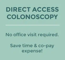 Direct Access colonoscopy scheduling option